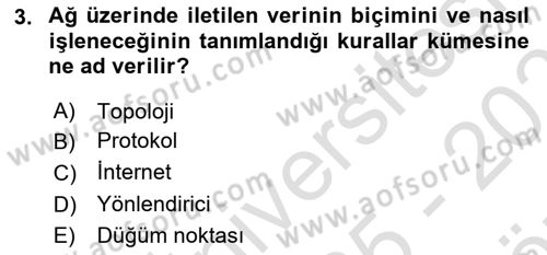 İnternet Ve Web Programlama Dersi 2025 - 2026 Yılı (Vize) Ara Sınav Soruları 3. Soru