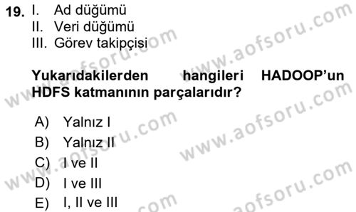 Programlamada Yeni Eğilimler Dersi 2018 - 2019 Yılı 3 Ders Sınav Soruları 19. Soru
