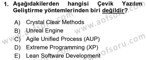 Programlamada Yeni Eğilimler Dersi 2018 - 2019 Yılı (Vize) Ara Sınav Soruları 1. Soru