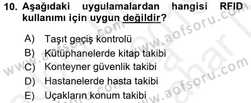 Programlamada Yeni Eğilimler Dersi 2018 - 2019 Yılı (Vize) Ara Sınav Soruları 10. Soru