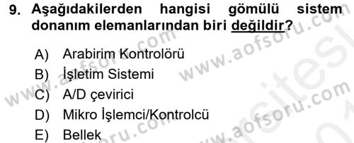Programlamada Yeni Eğilimler Dersi 2018 - 2019 Yılı (Vize) Ara Sınav Soruları 9. Soru