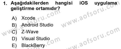 Programlamada Yeni Eğilimler Dersi 2018 - 2019 Yılı (Final) Dönem Sonu Sınav Soruları 1. Soru
