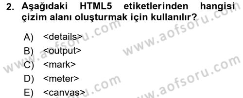 Programlamada Yeni Eğilimler Dersi 2018 - 2019 Yılı (Final) Dönem Sonu Sınav Soruları 2. Soru