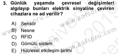 Programlamada Yeni Eğilimler Dersi 2018 - 2019 Yılı (Final) Dönem Sonu Sınav Soruları 3. Soru