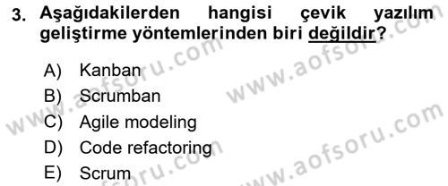 Programlamada Yeni Eğilimler Dersi 2020 - 2021 Yılı Yaz Okulu Sınav Soruları 3. Soru
