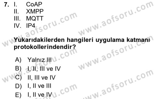 Programlamada Yeni Eğilimler Dersi 2020 - 2021 Yılı Yaz Okulu Sınav Soruları 7. Soru