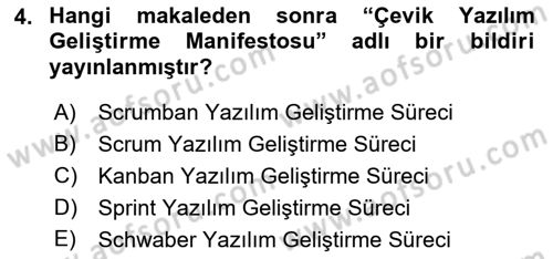 Programlamada Yeni Eğilimler Dersi 2021 - 2022 Yılı (Vize) Ara Sınav Soruları 4. Soru