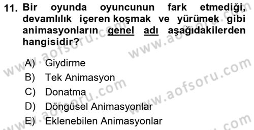 Programlamada Yeni Eğilimler Dersi 2021 - 2022 Yılı Yaz Okulu Sınav Soruları 11. Soru