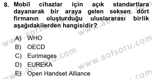 Programlamada Yeni Eğilimler Dersi 2021 - 2022 Yılı Yaz Okulu Sınav Soruları 8. Soru
