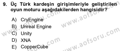 Programlamada Yeni Eğilimler Dersi 2022 - 2023 Yılı Yaz Okulu Sınav Soruları 9. Soru