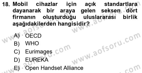 Programlamada Yeni Eğilimler Dersi 2023 - 2024 Yılı (Vize) Ara Sınav Soruları 18. Soru
