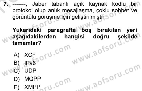 Programlamada Yeni Eğilimler Dersi 2023 - 2024 Yılı (Vize) Ara Sınav Soruları 7. Soru