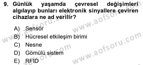 Programlamada Yeni Eğilimler Dersi 2023 - 2024 Yılı (Vize) Ara Sınav Soruları 9. Soru