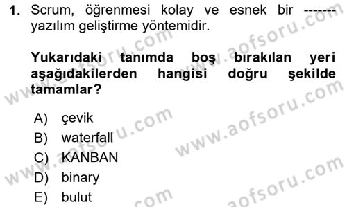 Programlamada Yeni Eğilimler Dersi 2023 - 2024 Yılı (Final) Dönem Sonu Sınav Soruları 1. Soru