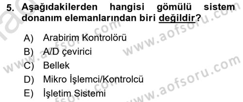 Programlamada Yeni Eğilimler Dersi 2023 - 2024 Yılı Yaz Okulu Sınav Soruları 5. Soru