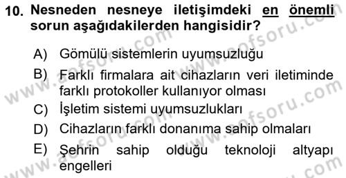 Programlamada Yeni Eğilimler Dersi 2024 - 2025 Yılı (Vize) Ara Sınav Soruları 10. Soru