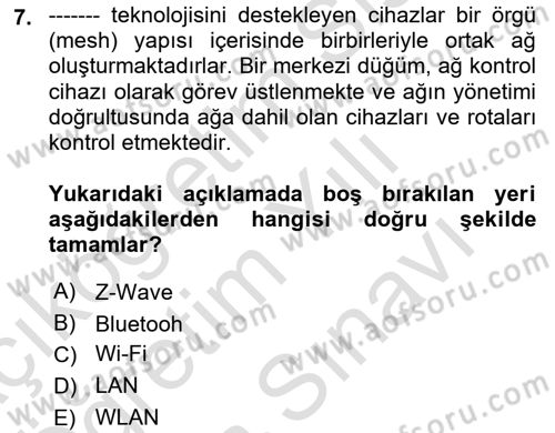 Programlamada Yeni Eğilimler Dersi 2024 - 2025 Yılı (Vize) Ara Sınav Soruları 7. Soru