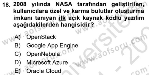 Programlamada Yeni Eğilimler Dersi 2024 - 2025 Yılı (Final) Dönem Sonu Sınav Soruları 18. Soru