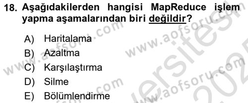Programlamada Yeni Eğilimler Dersi 2024 - 2025 Yılı Yaz Okulu Sınav Soruları 18. Soru