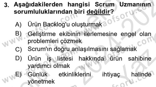 Programlamada Yeni Eğilimler Dersi 2024 - 2025 Yılı Yaz Okulu Sınav Soruları 3. Soru