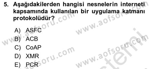 Programlamada Yeni Eğilimler Dersi 2024 - 2025 Yılı Yaz Okulu Sınav Soruları 5. Soru
