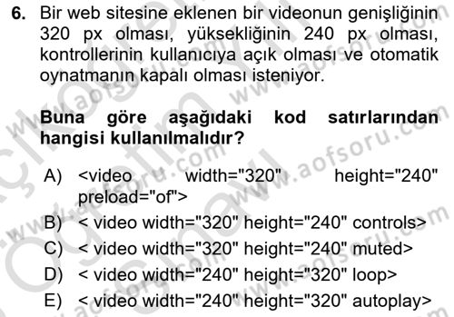 Programlamada Yeni Eğilimler Dersi 2024 - 2025 Yılı Yaz Okulu Sınav Soruları 6. Soru