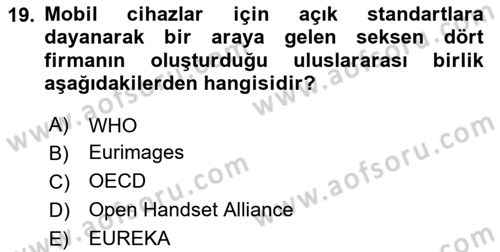 Programlamada Yeni Eğilimler Dersi 2025 - 2026 Yılı (Vize) Ara Sınav Soruları 19. Soru