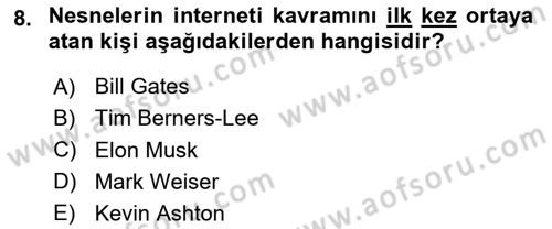 Programlamada Yeni Eğilimler Dersi 2025 - 2026 Yılı (Vize) Ara Sınav Soruları 8. Soru