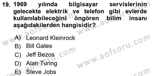 Programlamada Yeni Eğilimler Dersi 2025 - 2026 Yılı (Final) Dönem Sonu Sınav Soruları 19. Soru