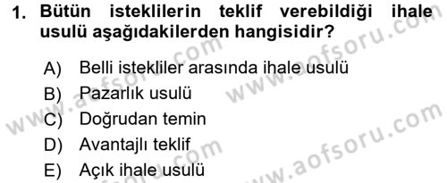 Yerel Yönetimler Dersi 2016 - 2017 Yılı 3 Ders Sınav Soruları 1. Soru